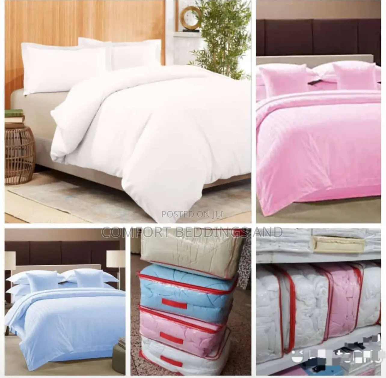 Plain Colour Bedcover 6*6