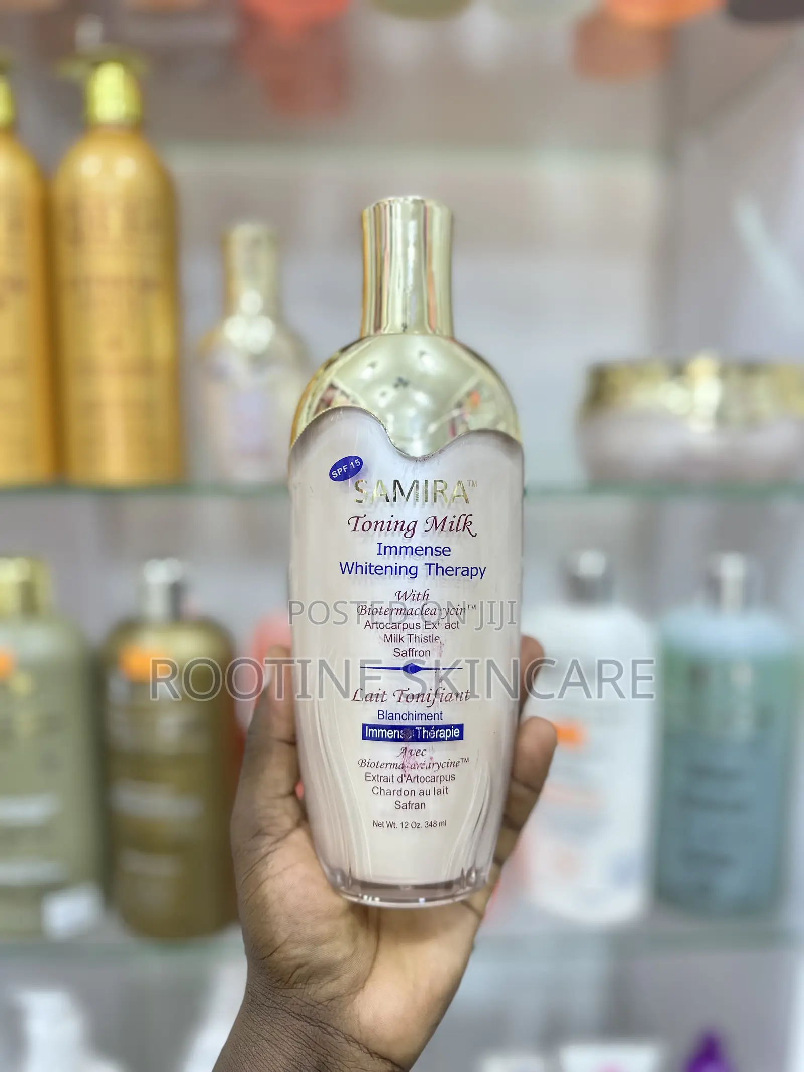 Samira Toning Milk Immense Whitening Therapy Body Lotion 348mls