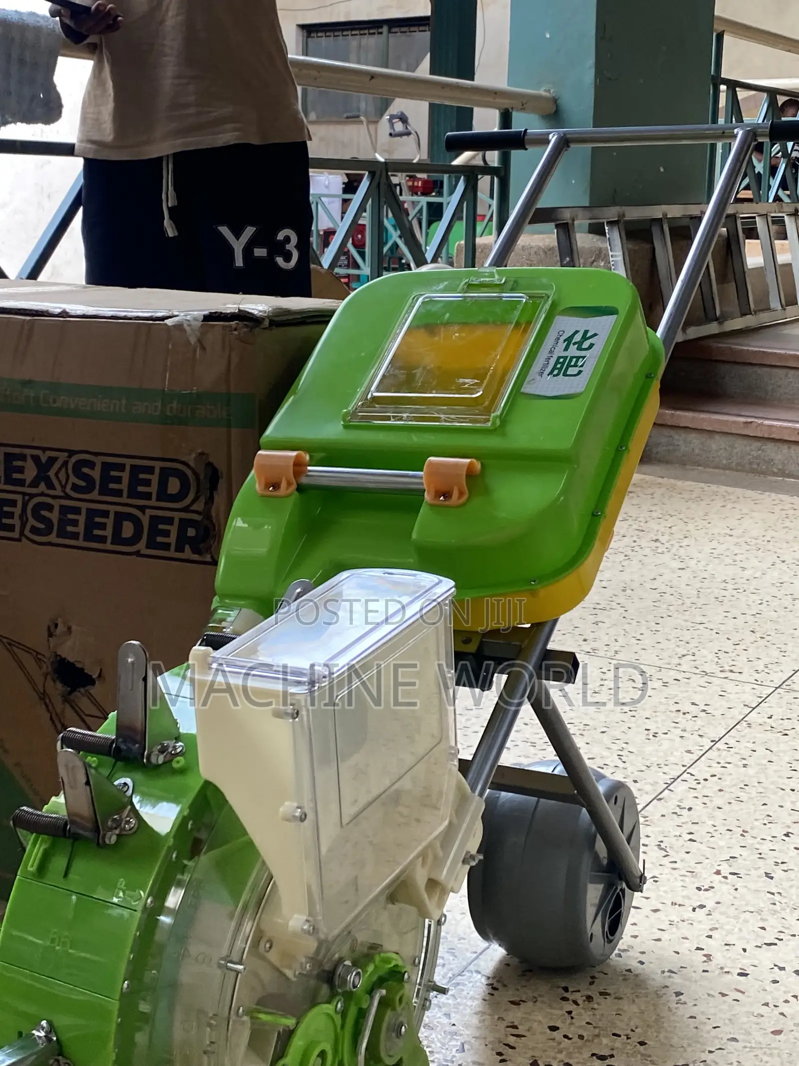 Seed Planters Both Seeds and Fertilizers