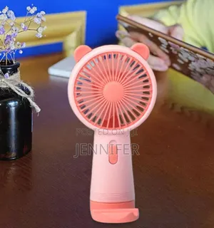 Mini Cartoon Bear Light Fans