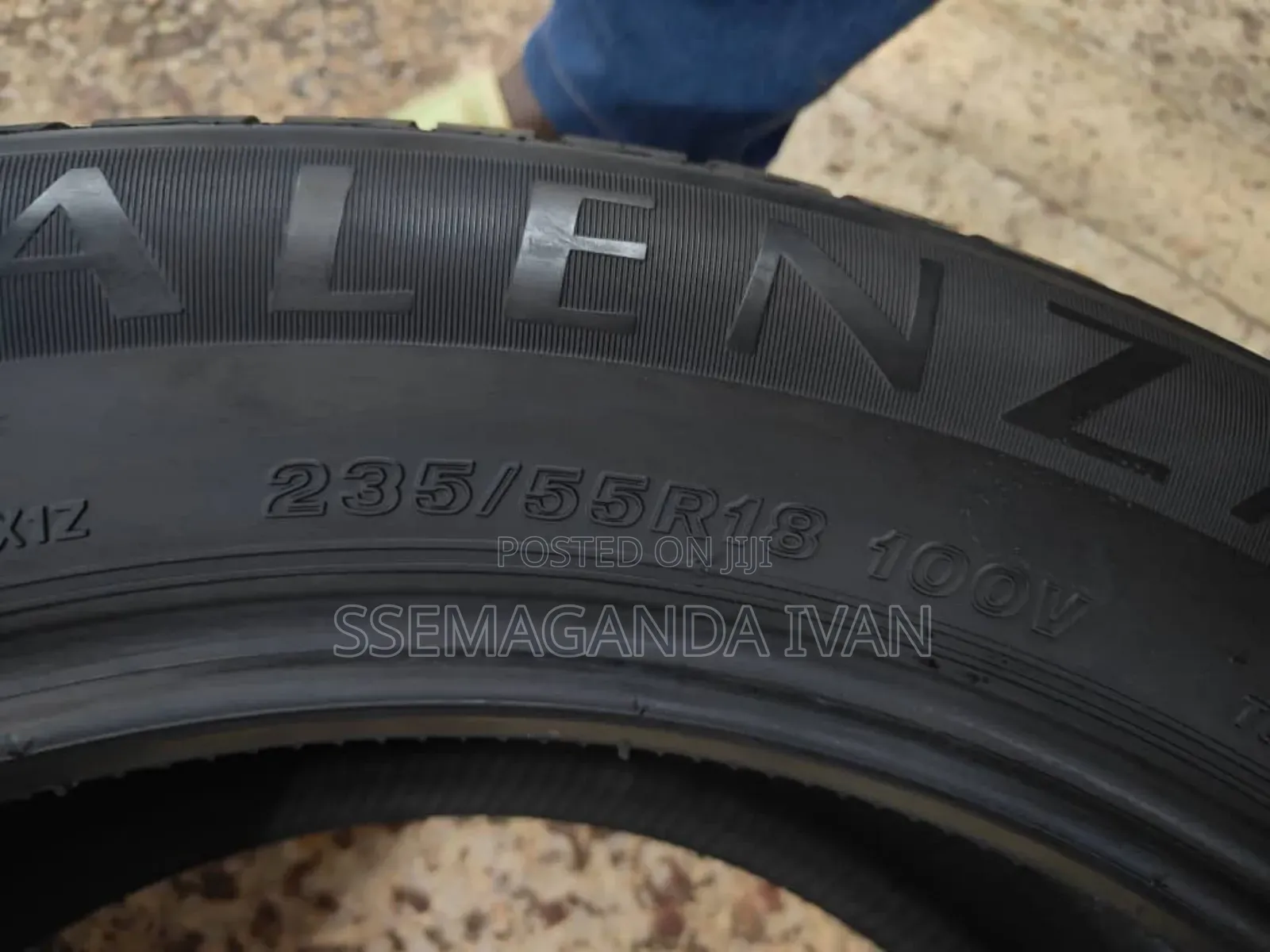 235/55r18 Authentic Bridgestone Alenza Foreign Used