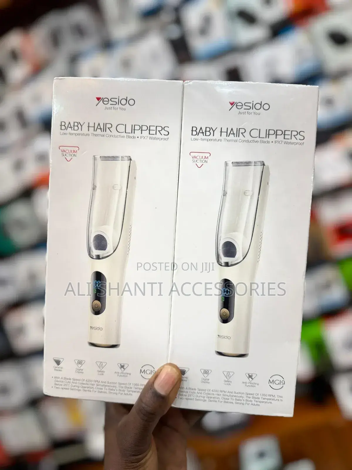 Baby Hair Clipper Yesido, Electric Baby Hair Clippers Rechargeable
