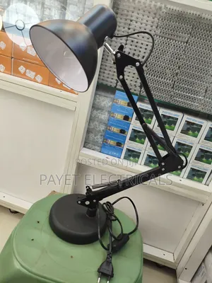 Foldable Reading Lamp Black