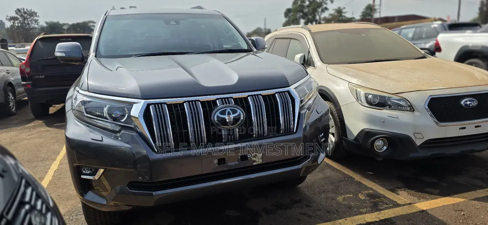 Toyota Land Cruiser Prado 2023 Gray
