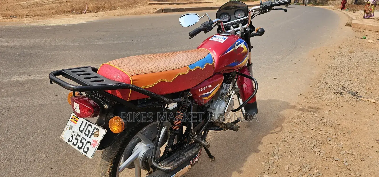 Bajaj Boxer 125 2025 Red