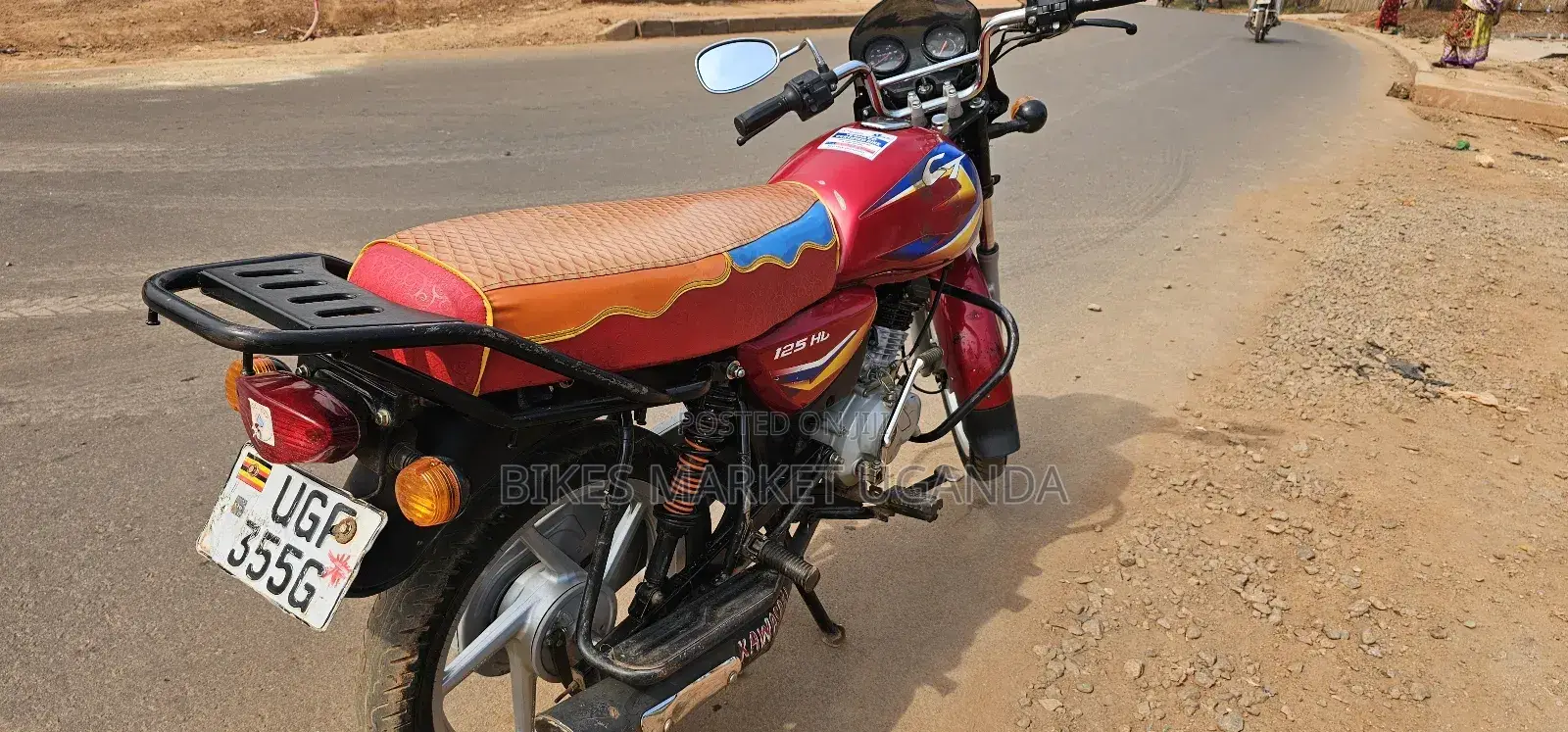 Bajaj Boxer 125 2025 Red