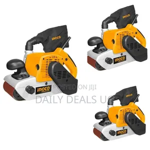Ingco Belt Sander Voltage:220-240v~50/60hz -Orange
