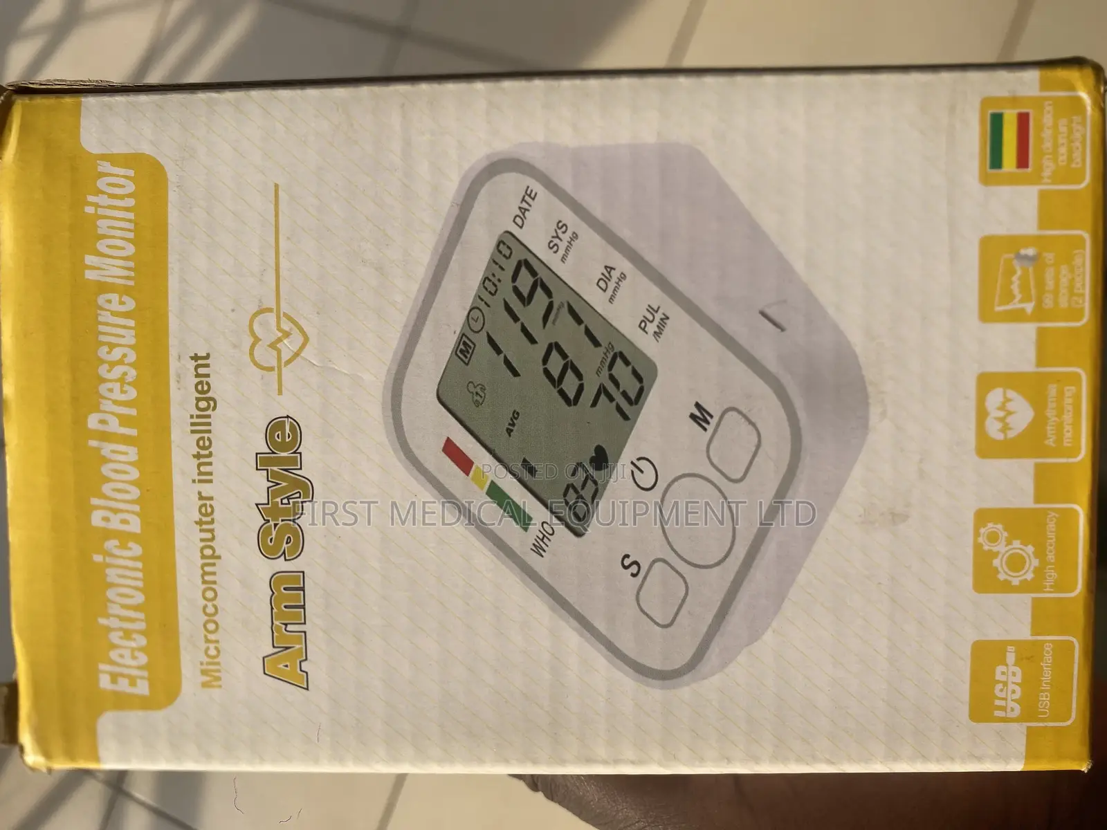 Electronic Blood Pressure Monitor