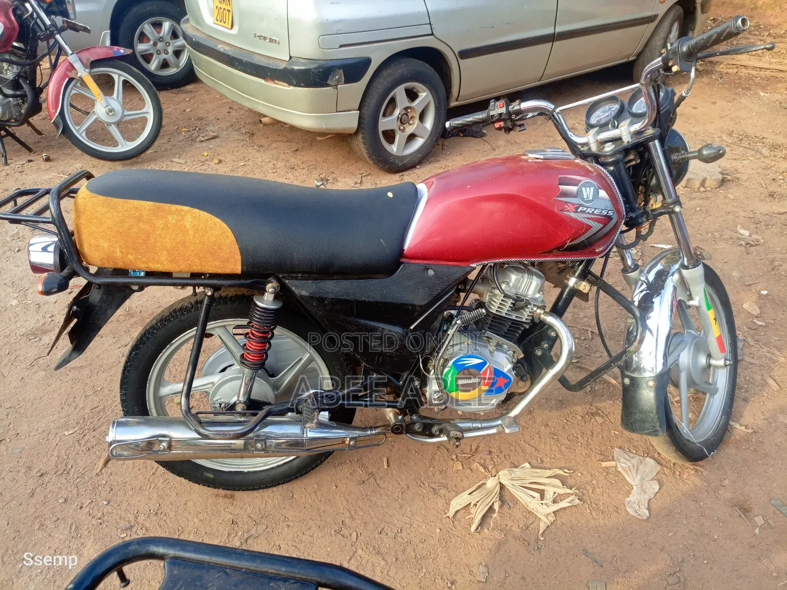 Haojue DK125 2024 Red