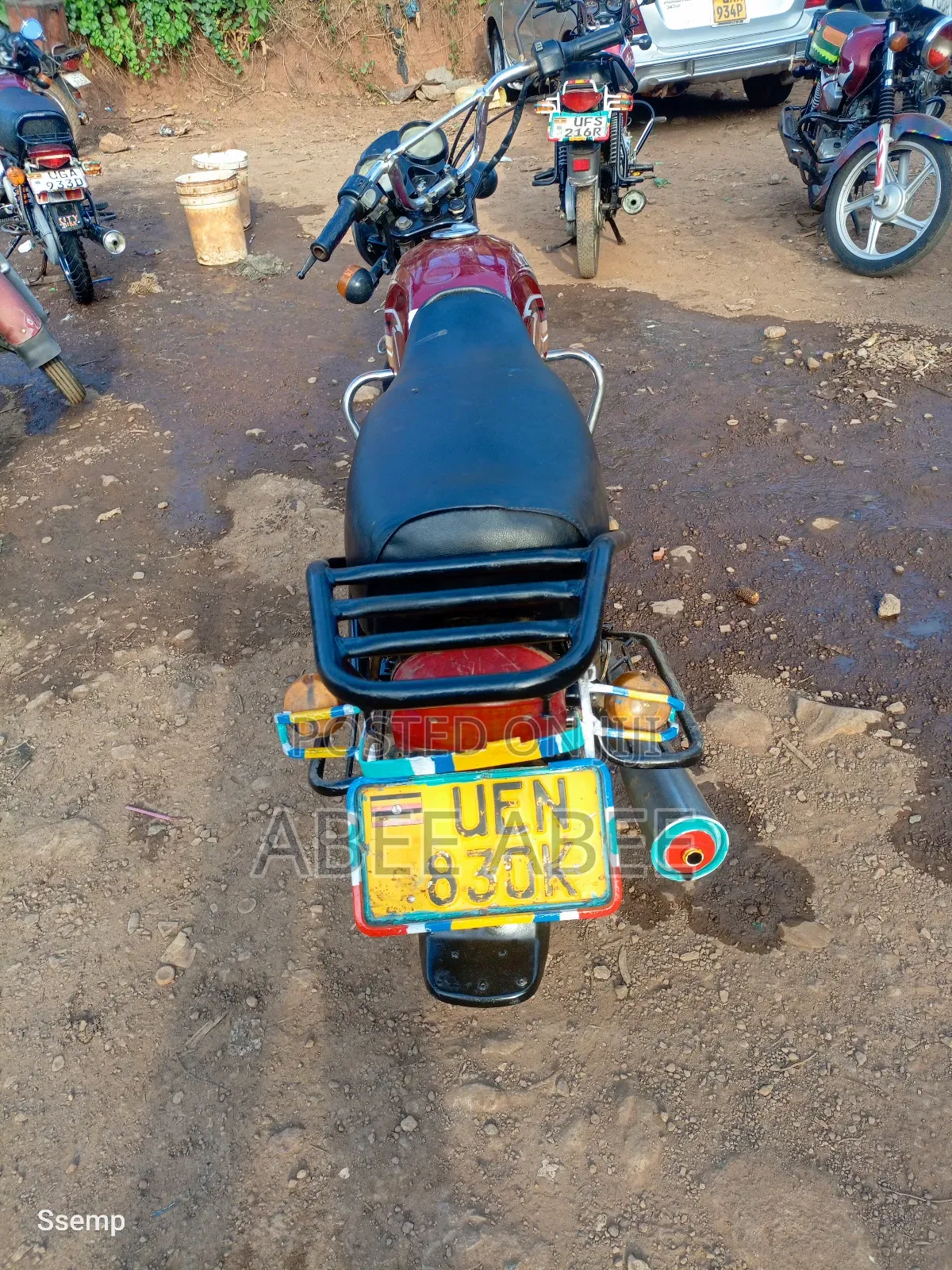 TVS XL 100 2021 Red