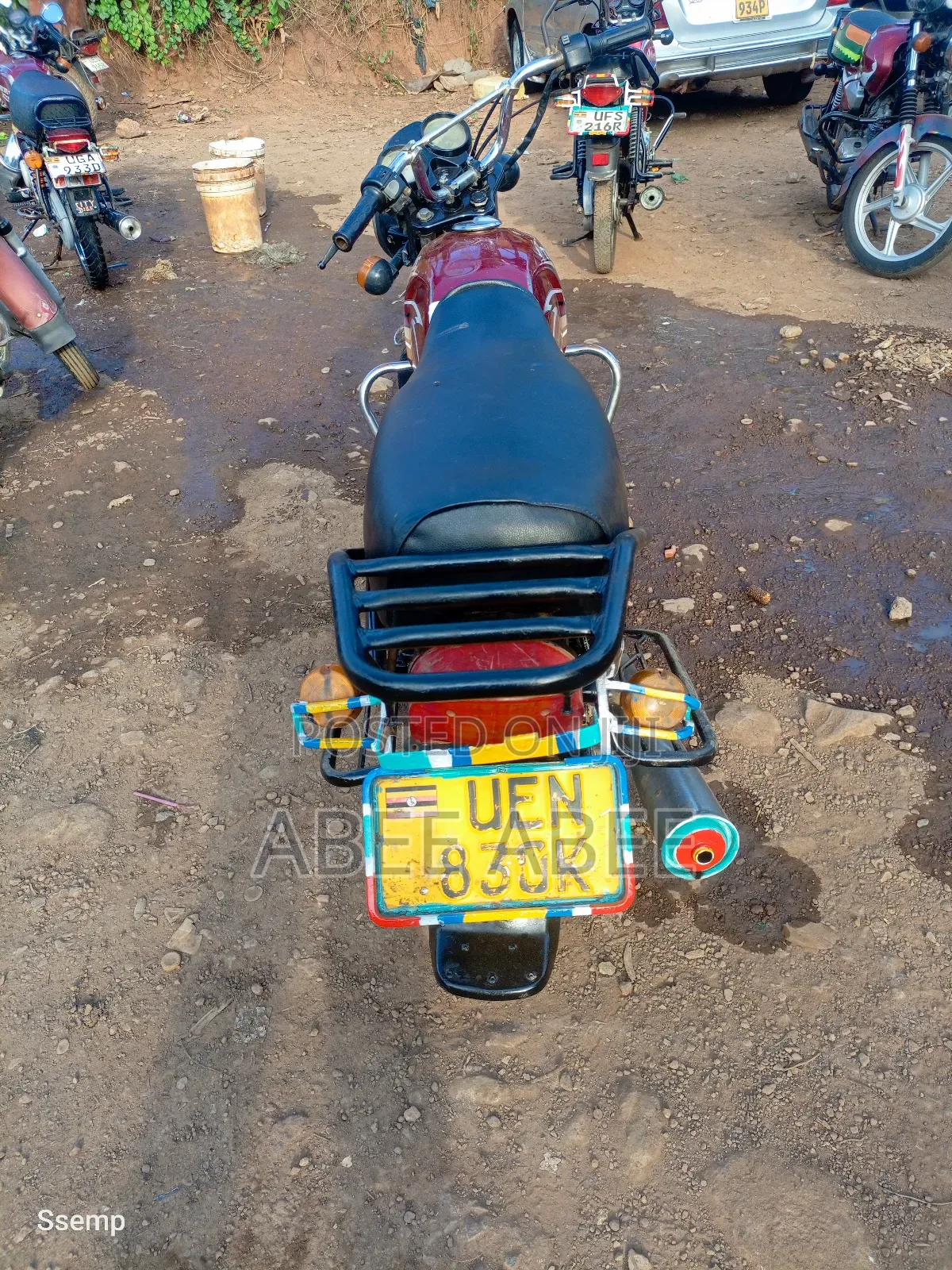 TVS XL 100 2021 Red