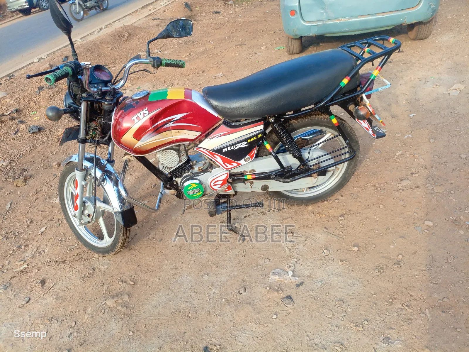 TVS HLX 125 2022 Red