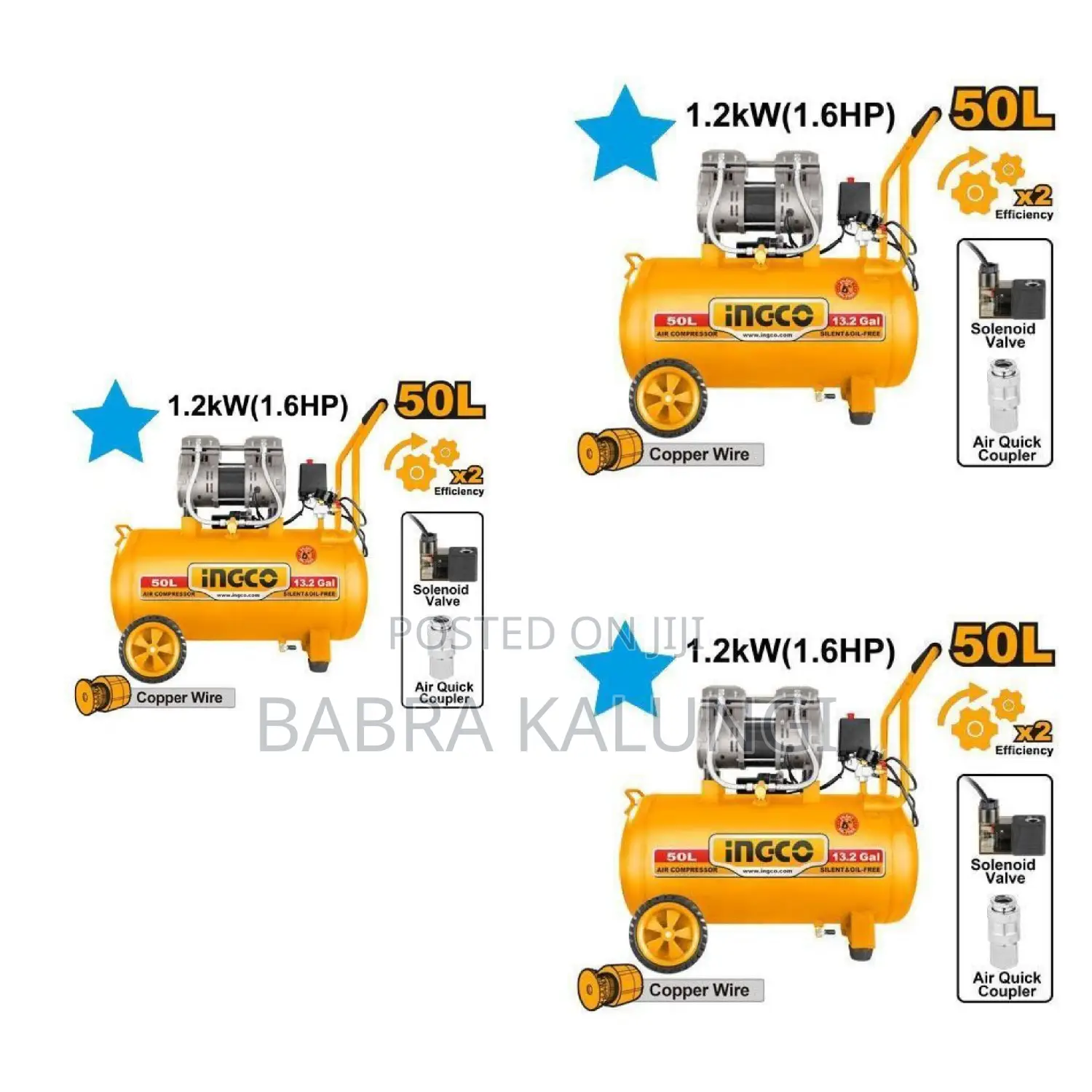 Ingco Air Compressor 50l