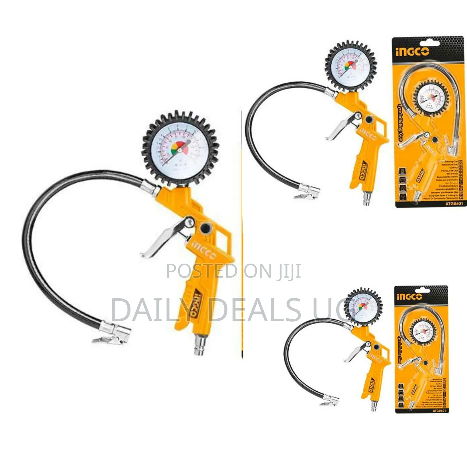 Ingco Atg0601 -Air Tire Inflating Gun-Orange