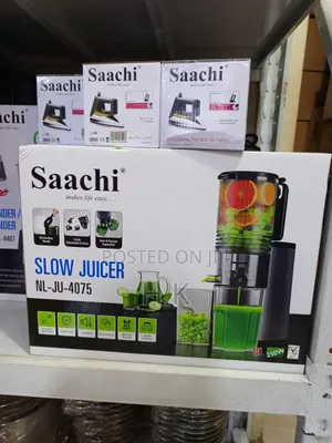Saachi Slow Juicer, Model Nl-Ju-4075.