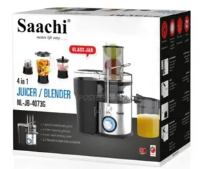Saachi 4-in-1 Juicer/Blender, Model Nl-Jb-4073