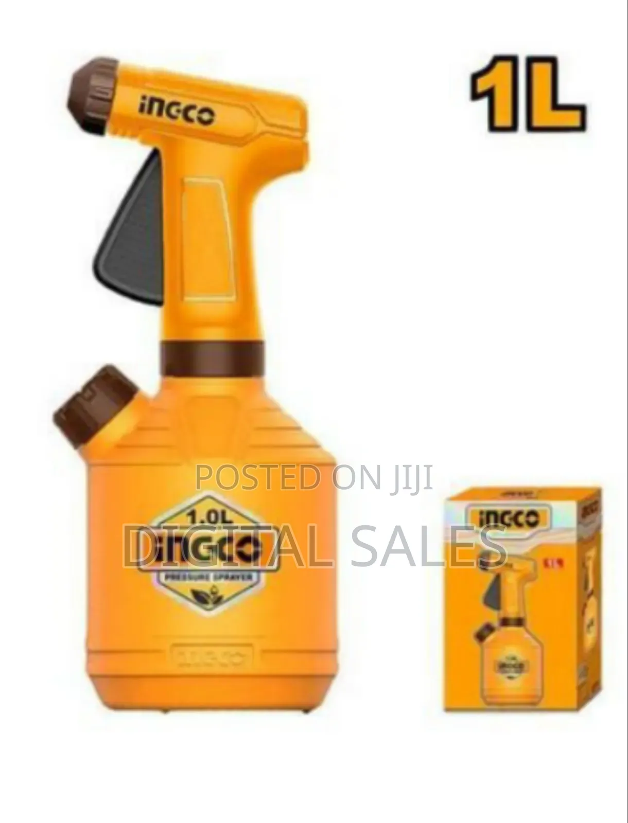 Ingco 1l Pump Sprayer Withlevel Indicator and Second Opening