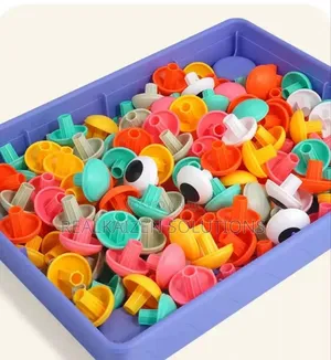 Creative Smart Kidz Mushroom Nail Color Children Puzzle