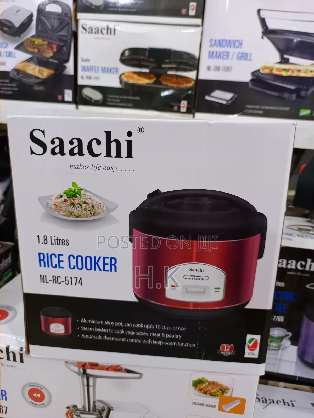 Saachi 1.8 Litres Rice Cooker