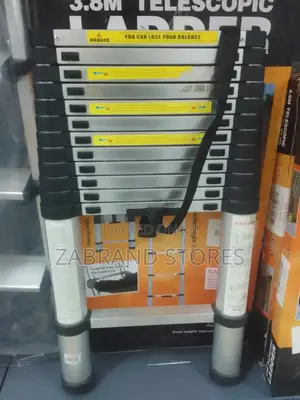 Telescopic 12 Steps Ladder