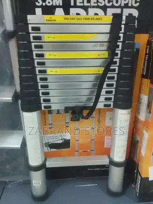 Telescopic 12 Steps Ladder