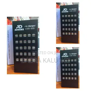Usb Charger, Adson 50 Port Portable Usb Charging Station