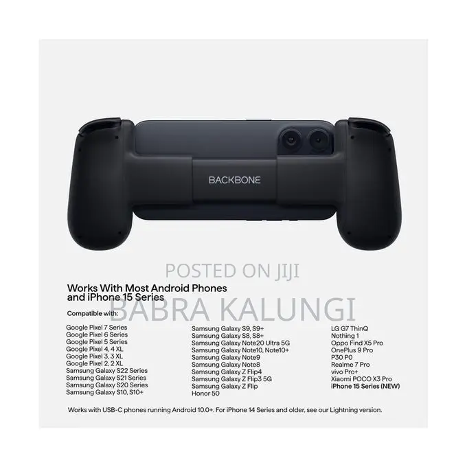 Backbone One Mobile Gaming Controller for Android and iPhone