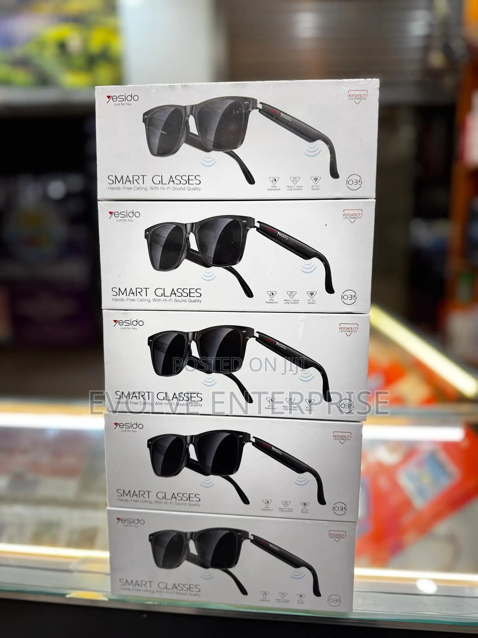 Yesido Smart Glasses Hands Free Calling With Hifi Sound Quality