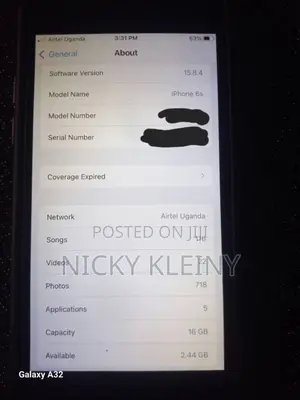 Apple iPhone 6s 16 GB Gray