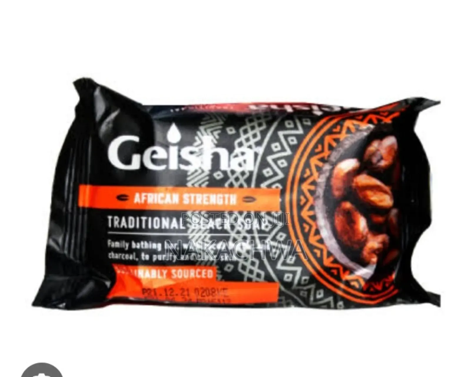 Its Geisha Black Traditional Soap of 6 Pices