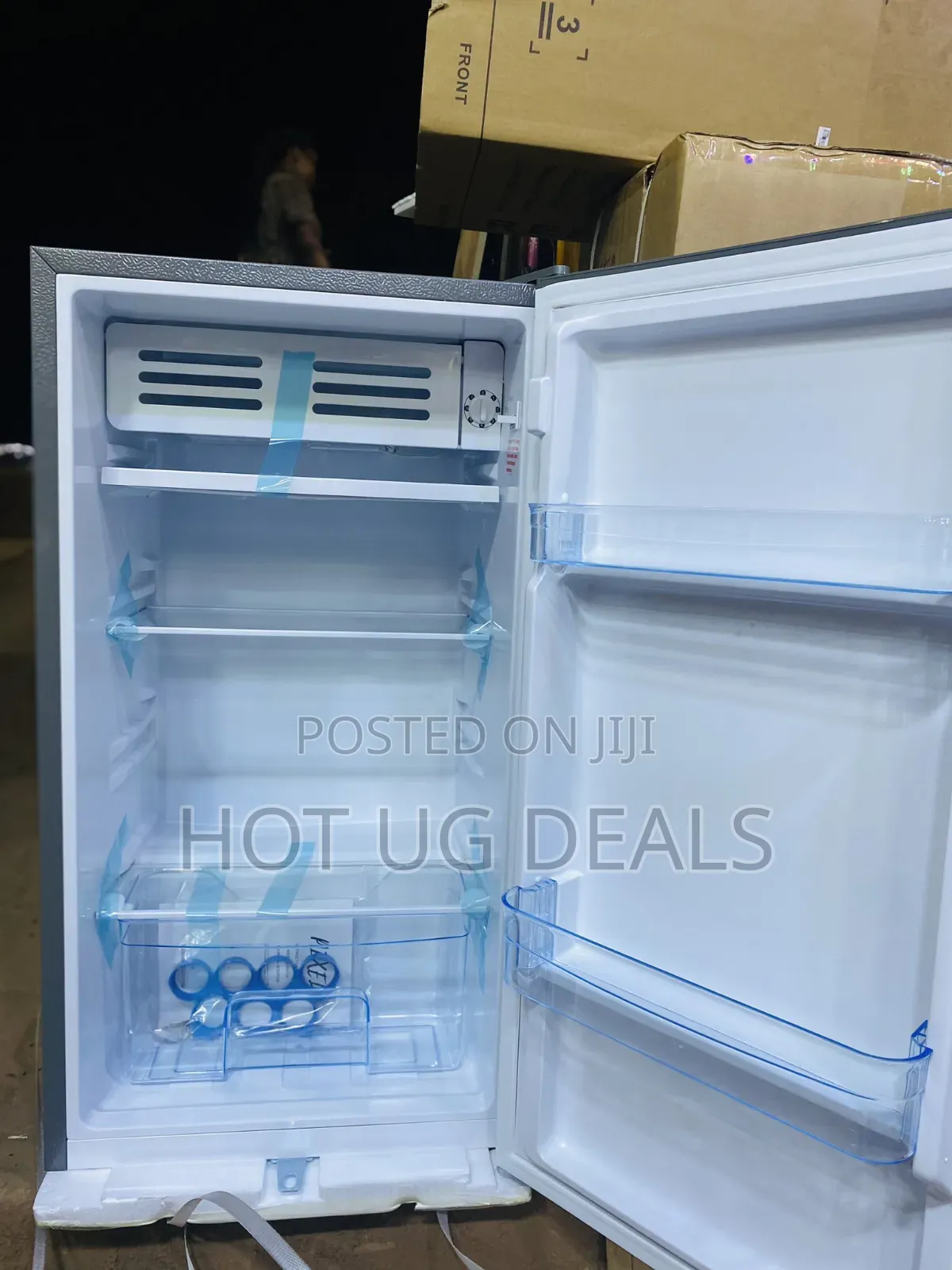 Pixel 120 Liters Single Door Refrigerator- Silver 1 Year Warranty