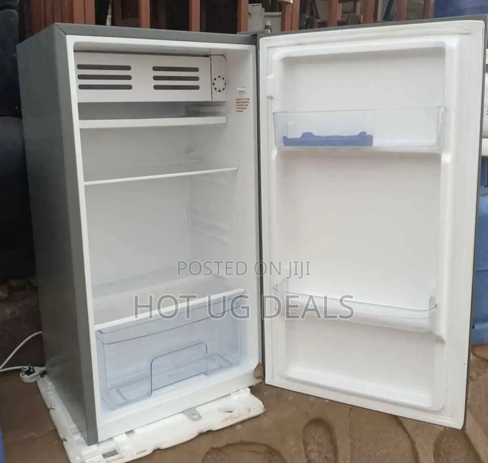 Pixel 120 Liters Single Door Fridge Refrigerator- Grey1 Year