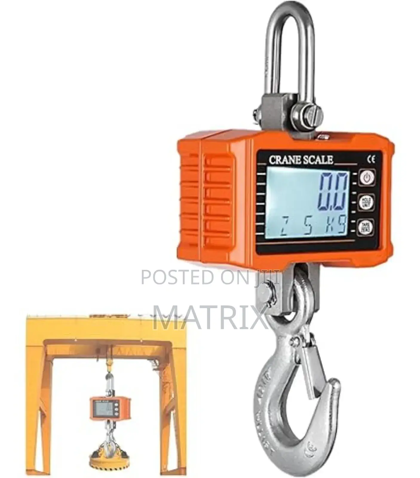 Industrial Heavy-Duty Digital Scale for Weighing Large Items.