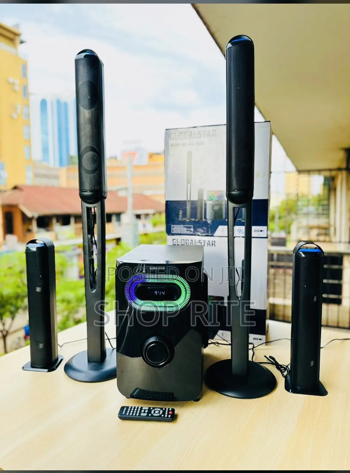 Globalstar Multimedia 2 Tall Speakers