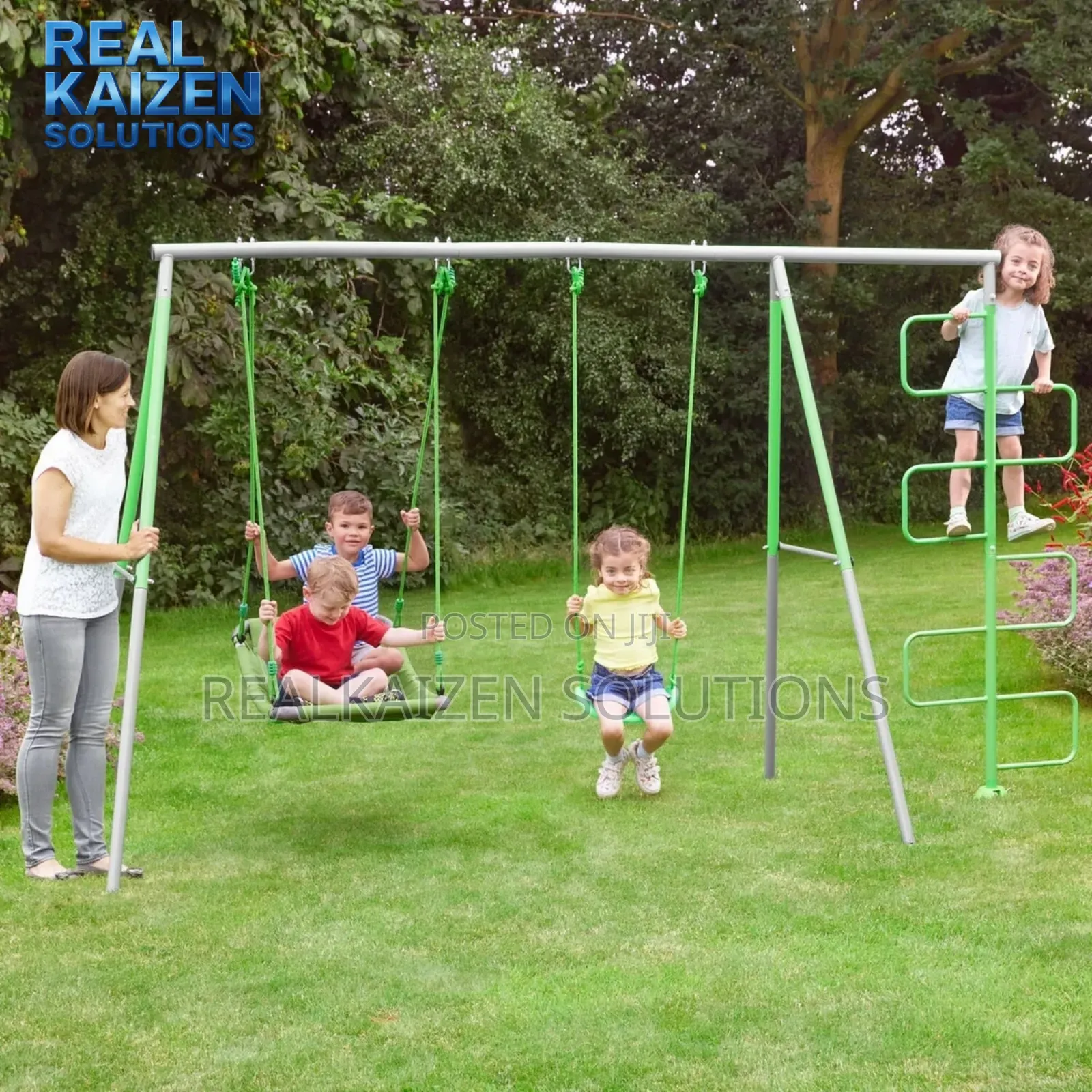 Uk Sportspower Children Pirate Swing| Single Swing| Climber
Set
