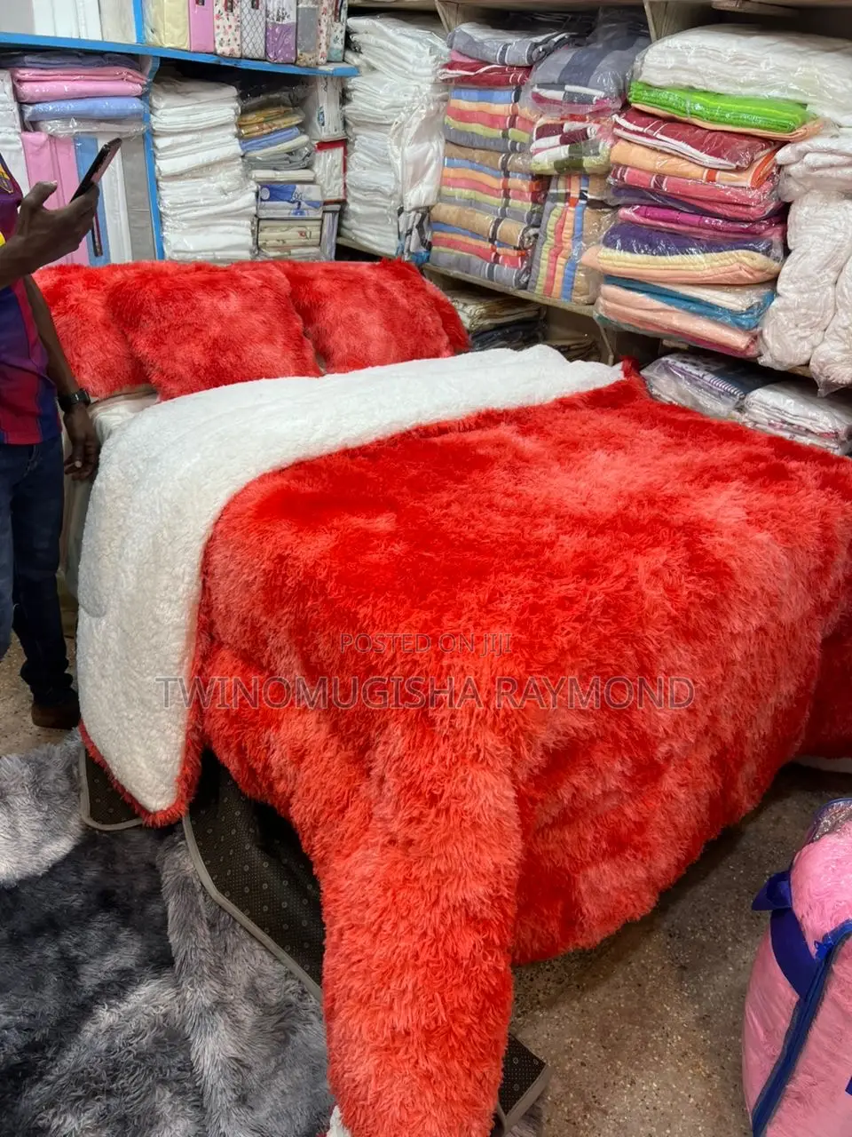 6 Pc Fluffy 6x6 Duvet Set