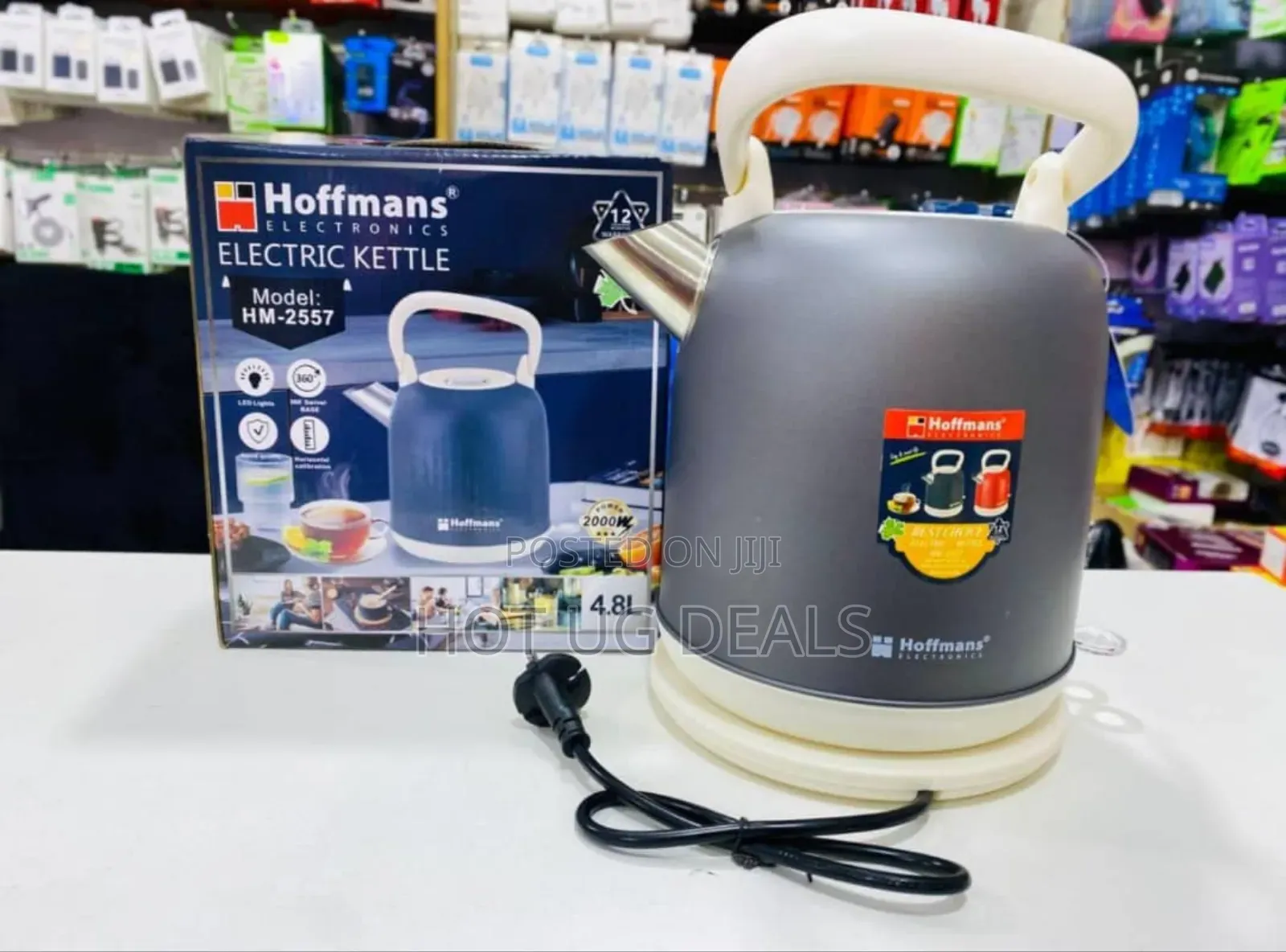 Hoffmans 4.8l Electric Kettle Hm 2557 - Multicolor