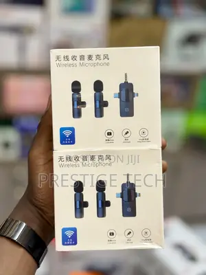 3in1 Dual Wireless Microphone (iPhone, Type C & Aux) 20 Metres