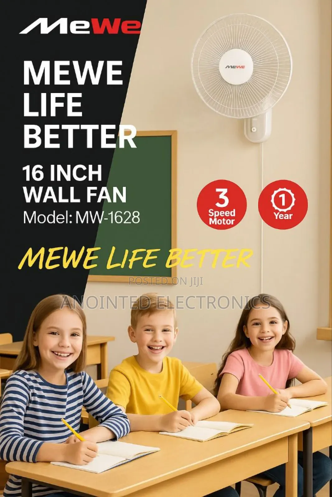 Mewe Wall Fans