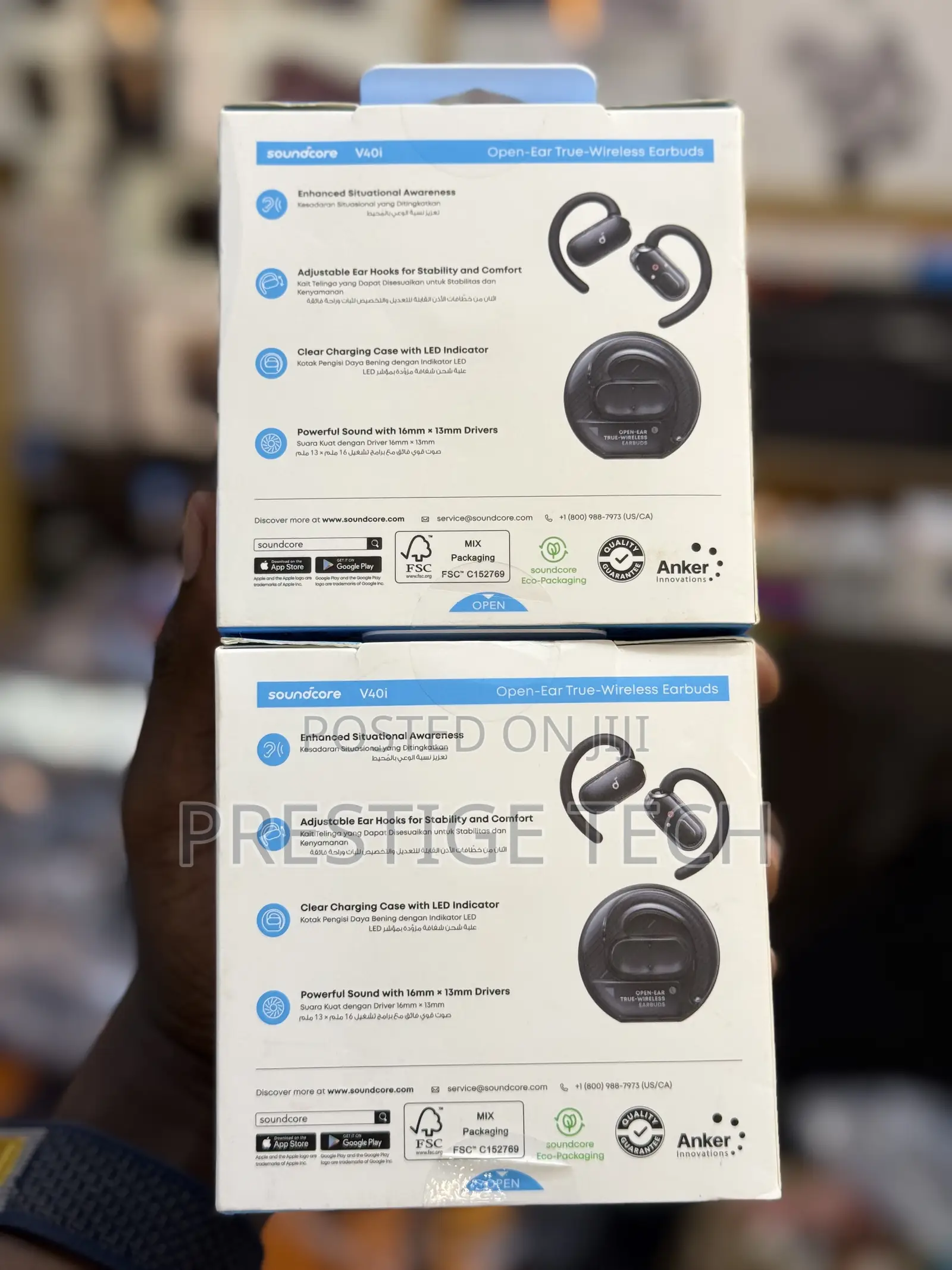 Anker Soundcore V40i Open Ear Sports Headphones Waterproof