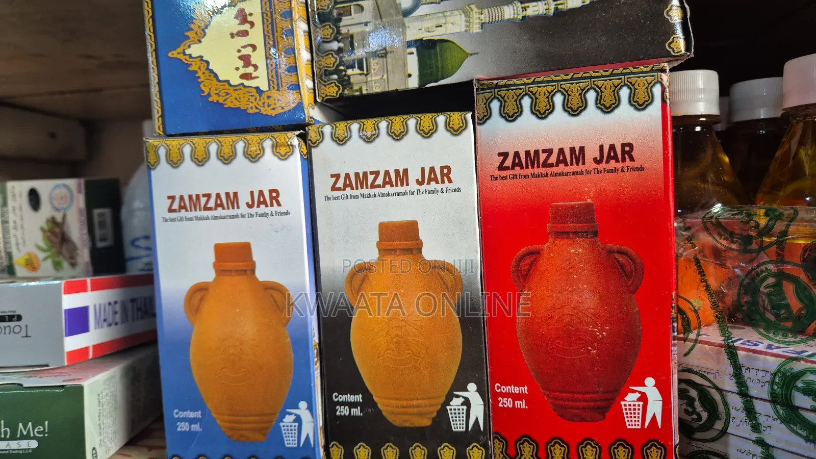 Makkah Al Mukarramah Zam Zam Water 250ml Imported From Saudi Arabia