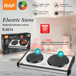 Raf Electric Stove, 1000+1500 Watts, R.8014