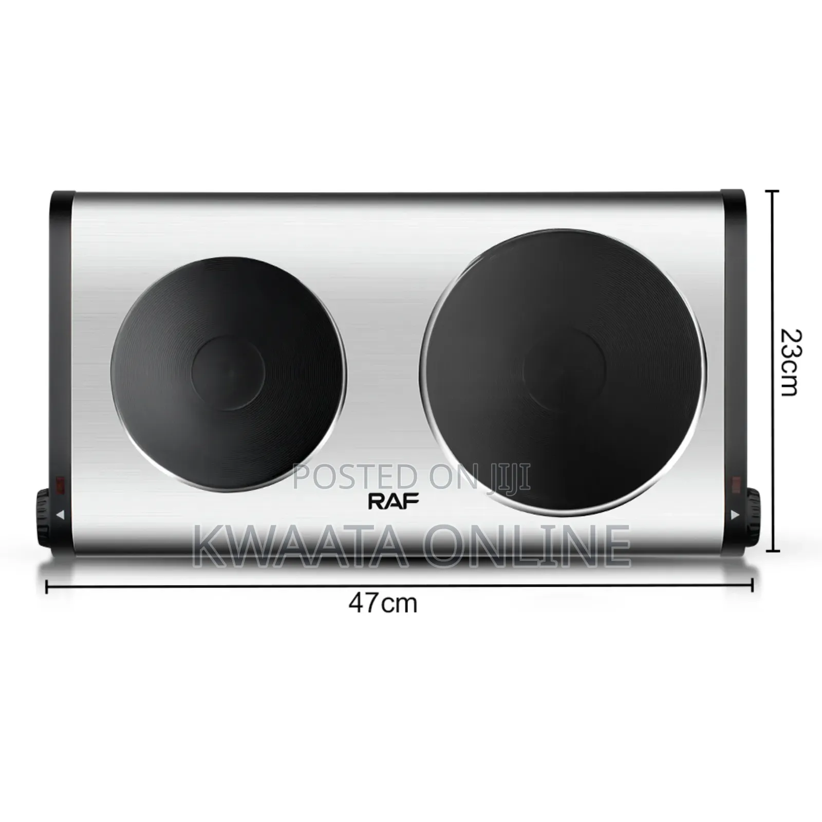 Raf Electric Stove, 1000+1500 Watts, R.8014