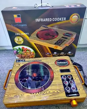 Hoffmans Infrared Single Hot Plate Cooker With Timer