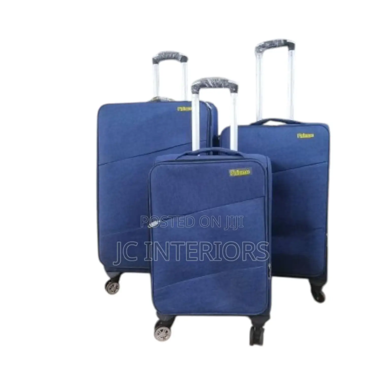 3 Piece Cloth Suitcase - Prince