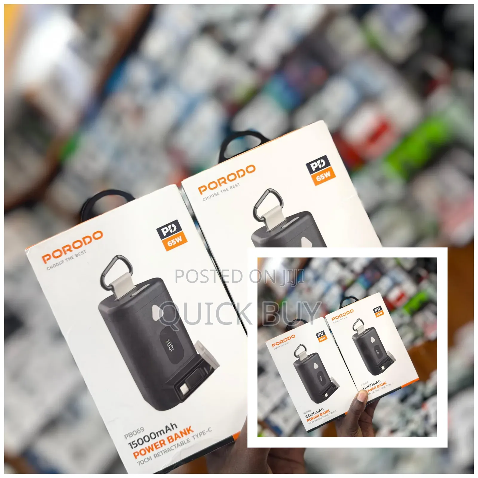 Porodo 15000mah 65w Pb069