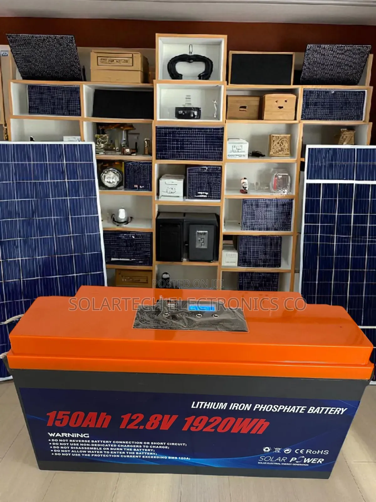 . Lc Star 150ah 12v Lithium Solar Battery, Deep Cycle, Long Life