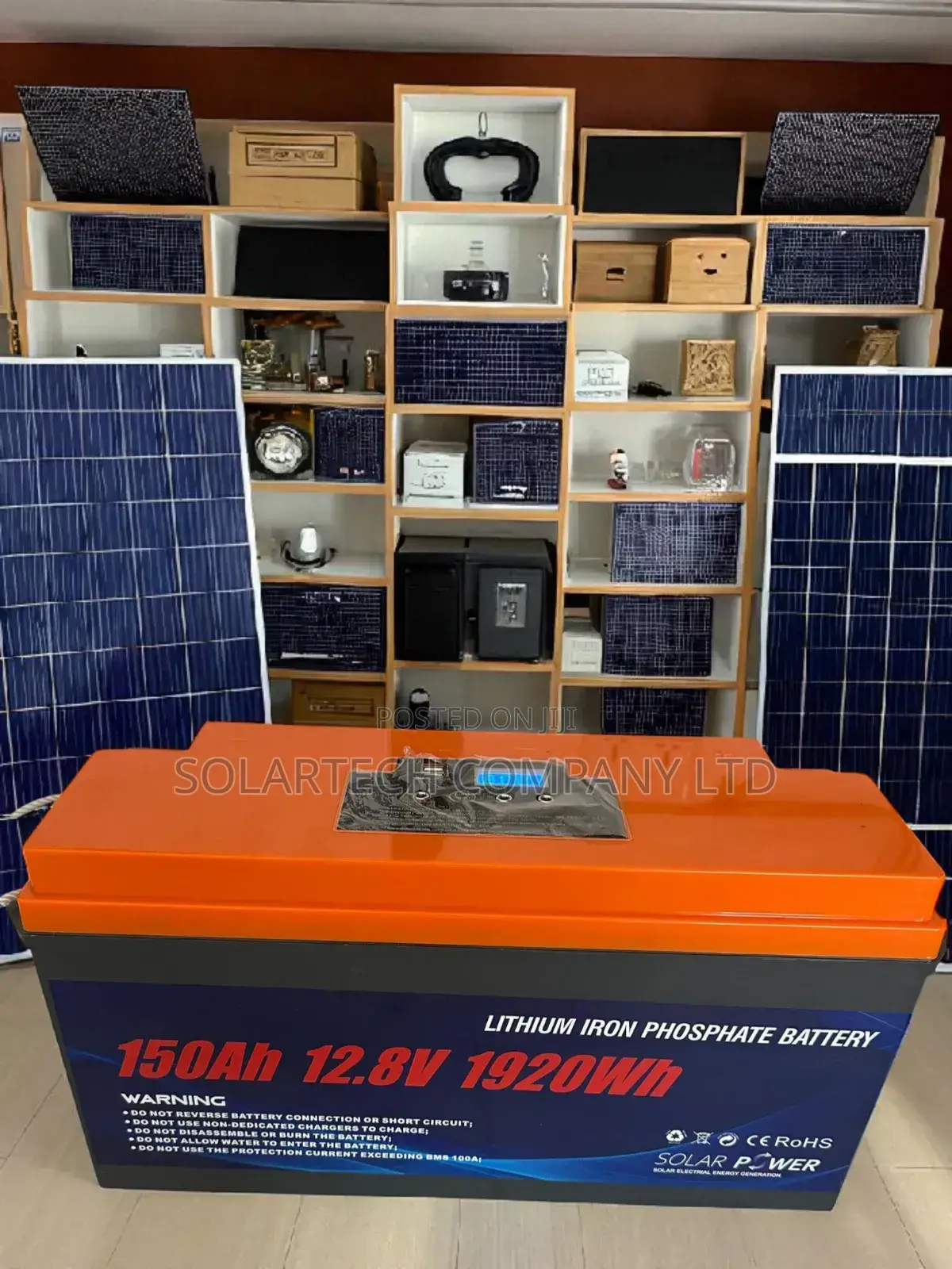 . Lc Star 150ah 12v Lithium Solar Battery, Deep Cycle, Long Life