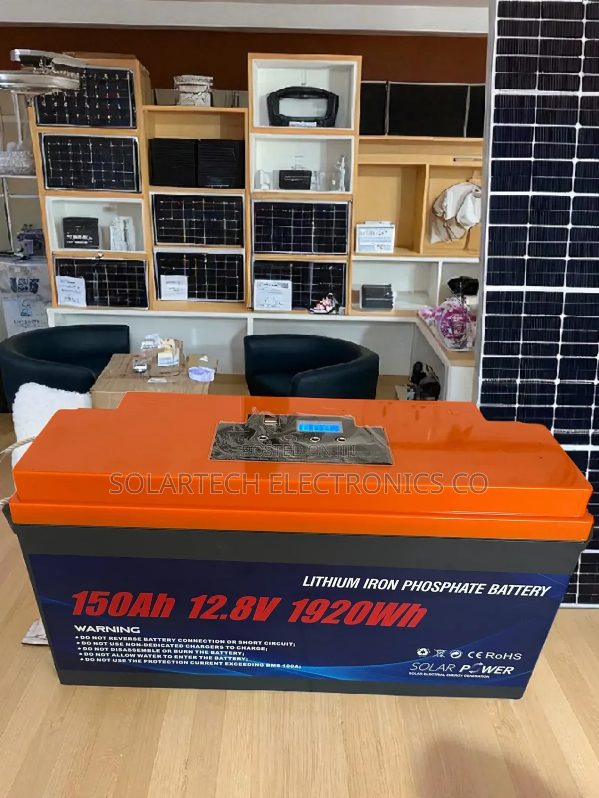 Lc Star 12v 150ah Lithium Solar Battery, High Efficiency Storage