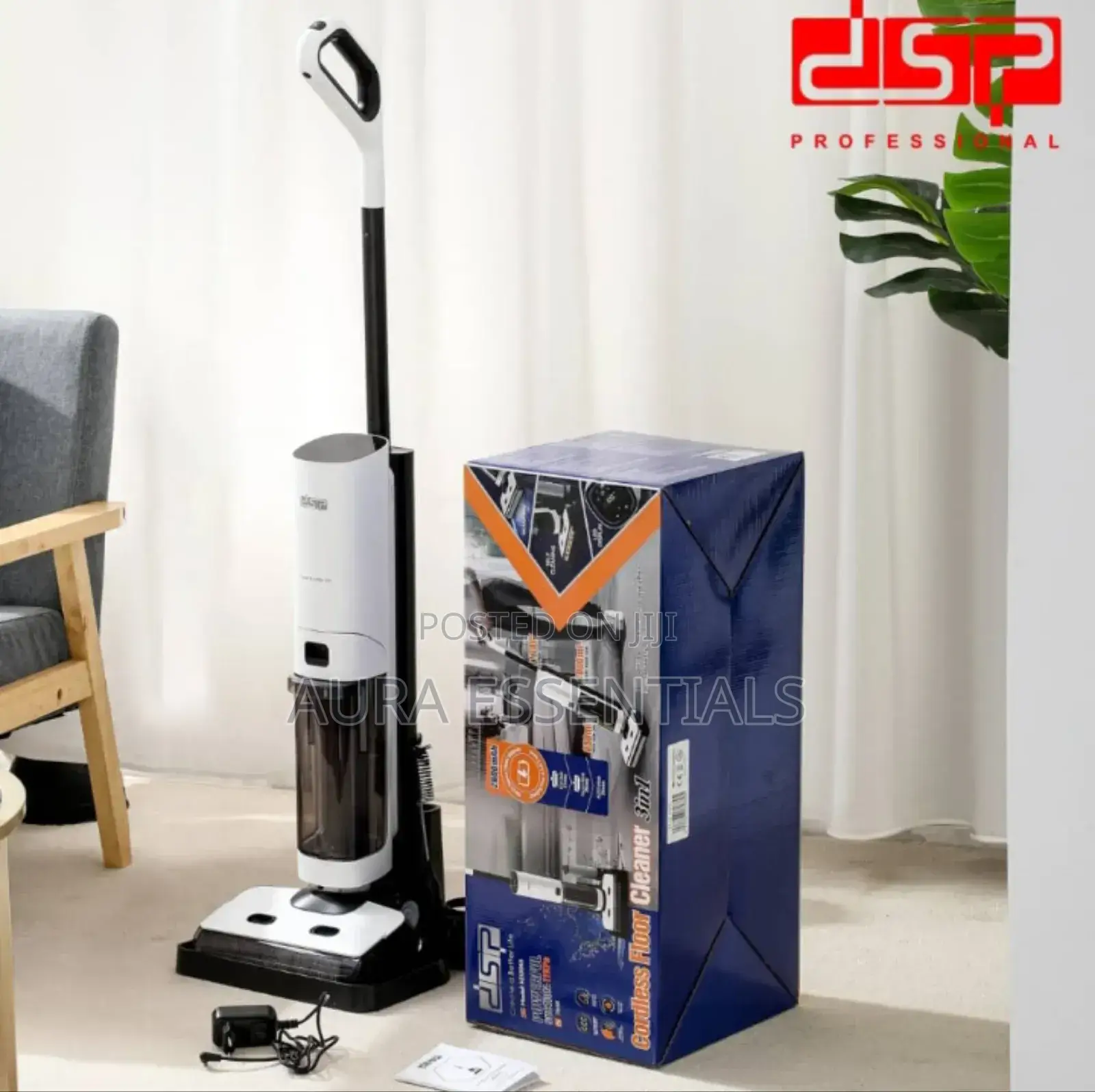 DSP 3in1 Rechargeable Heavy-Duty Dry and Wet Vacuum Cleaner